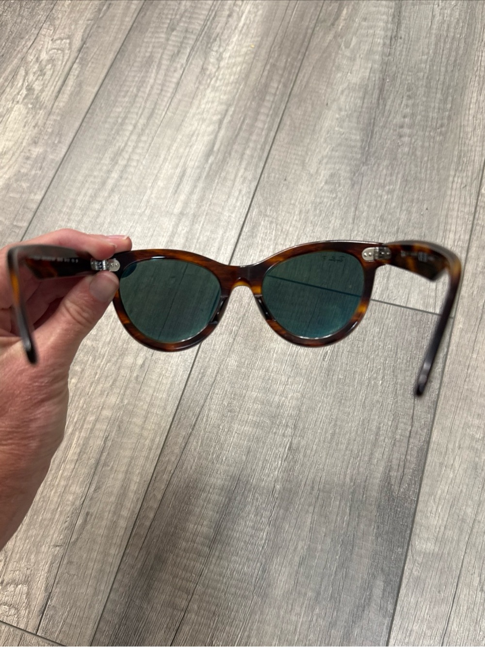 Ray-Ban Wayfarer Way Tortoise Frame Sunglasses - Picture 2 of 6